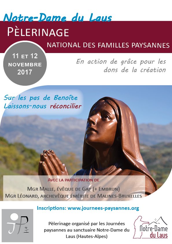 Affiche Pèlerinage NDL pour diffusion web